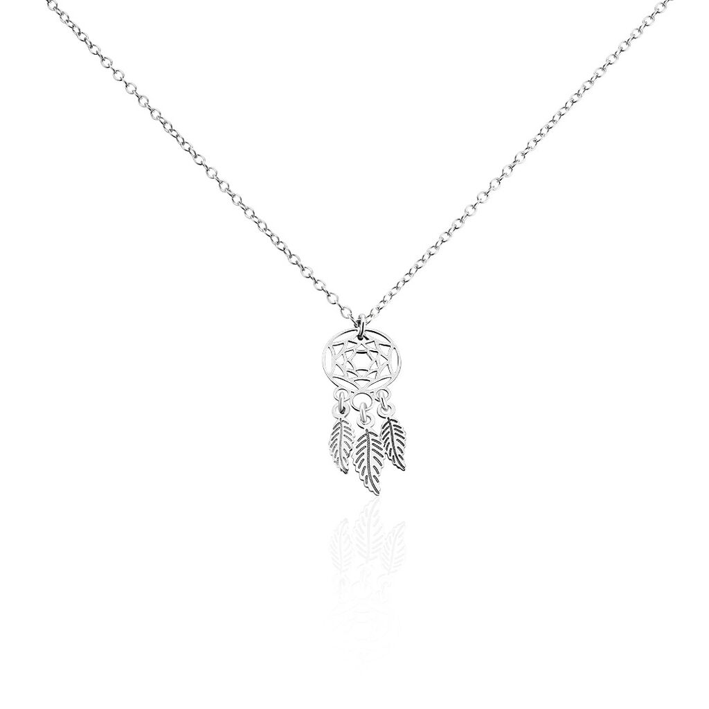 Collier Catchy Argent Blanc - Colliers fantaisie Femme | Marc Orian