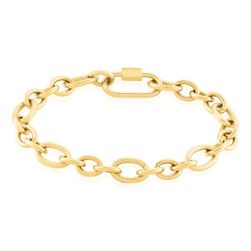 Bracelet Merrilyn Acier Doré - Bracelets chaînes Femme | Marc Orian