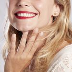 Boucles D'oreilles Puces Fidelia Boule Diamantee Or Jaune - Puces Femme | Marc Orian