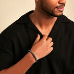 Bracelet Baggio Acier Blanc - Bracelets cordons Homme | Marc Orian