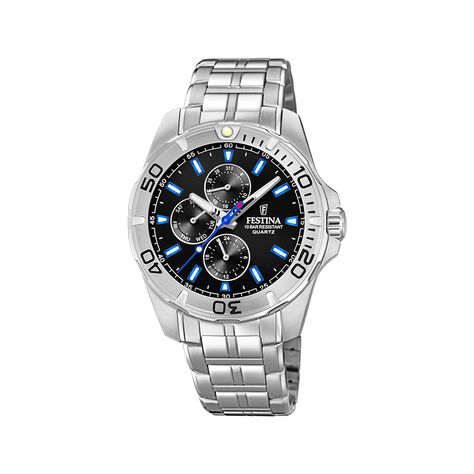 Montre Festina Multifonctions Noir - Montres &eacute;tanches Homme | Marc Orian