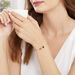 Bracelet Argent Blanc Ridaae Ambres - Bracelets chaînes Femme | Marc Orian