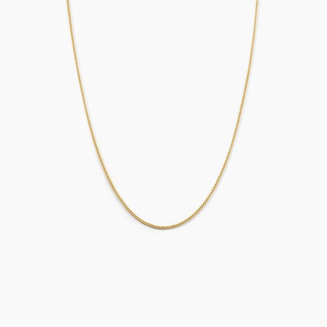 Chaîne Iris Maille Gourmette Or Jaune - Chaines Femme | Marc Orian