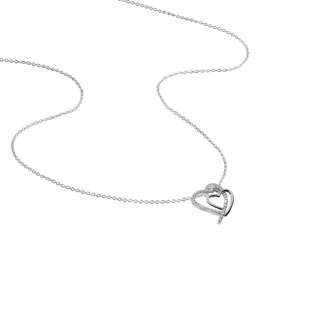 Collier Beryl Argent Blanc Oxyde De Zirconium - Colliers avec pierres Femme | Marc Orian