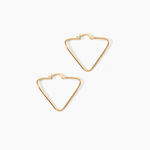 Cr&eacute;oles Doris Plaqu&eacute; Or Jaune - Cr&eacute;oles Femme | Marc Orian