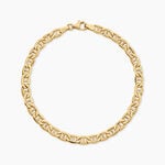 Bracelet Capucin Argent Dor&eacute; A L'Or 750/1000 - Bracelets cha&icirc;nes Femme | Marc Orian