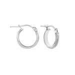 Cr&eacute;oles Ananas Or Blanc - Cr&eacute;oles Femme | Marc Orian