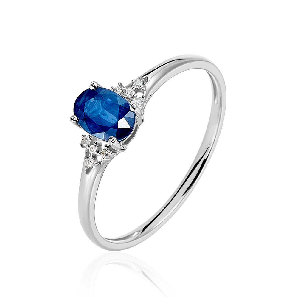 Bague en outlet saphir femme