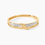 Bague Daynis Or Jaune Diamant - Parures de mariage Femme | Marc Orian