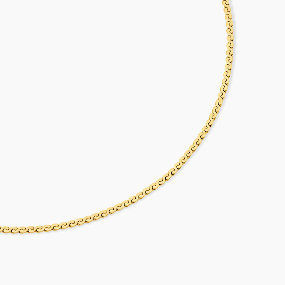 Chaine Minila Acier Jaune - Colliers fantaisie Femme | Marc Orian