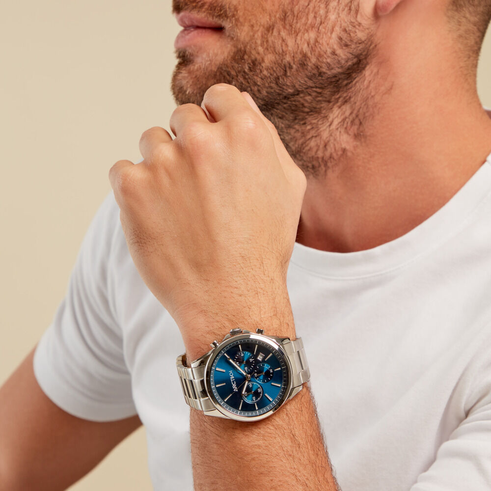 Montre Arctik Aube Bleu - Fête des pères Homme | Marc Orian