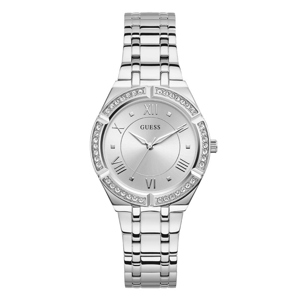 Montre Homme GUESS en Silicone Noir - W0366G1 - Cleor
