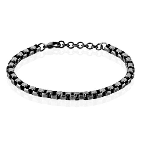 Bracelet Emrick Acier Gris - Bracelets chaînes Homme | Marc Orian