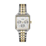 Montre Cluse La Tetragone Multifunction Argent&eacute; - Montres &eacute;tanches Femme | Marc Orian
