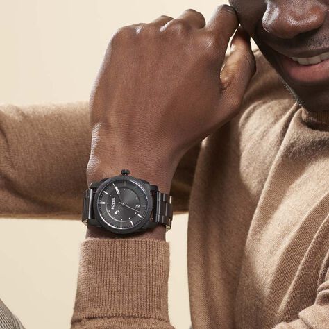 Montre Fossil Machine Noir - Montres classiques Homme | Marc Orian