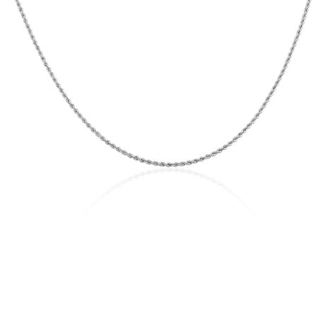 Collier Or Blanc - Chaines Femme | Marc Orian