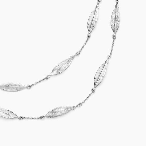 Collier Elaine Argent Blanc -  Femme | Marc Orian