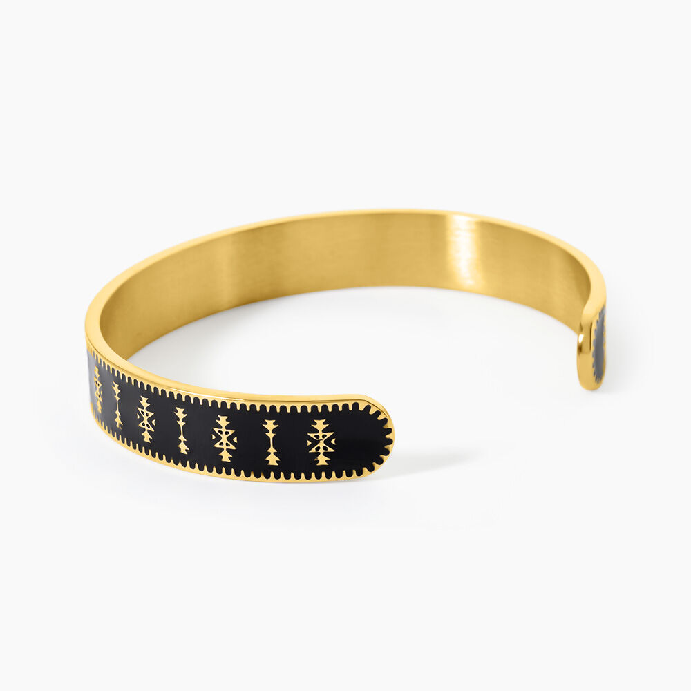 Bracelet Jonc Imagine Murielle Acier Jaune - Bracelets joncs Femme | Marc Orian