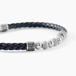 Bracelet Jourdan Pheonix Cuir Noir - Bracelets cuir Homme | Marc Orian