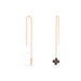 Boucles D'oreilles Pendantes Kathalyne Argent Rose Oxyde De Zirconium - Pendantes Femme | Marc Orian