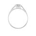 Bague Sandrine Or Blanc Diamant - Parures de mariage Femme | Marc Orian