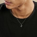 Pendentif Ionia Lettre Or Blanc - Pendentifs Famille | Marc Orian