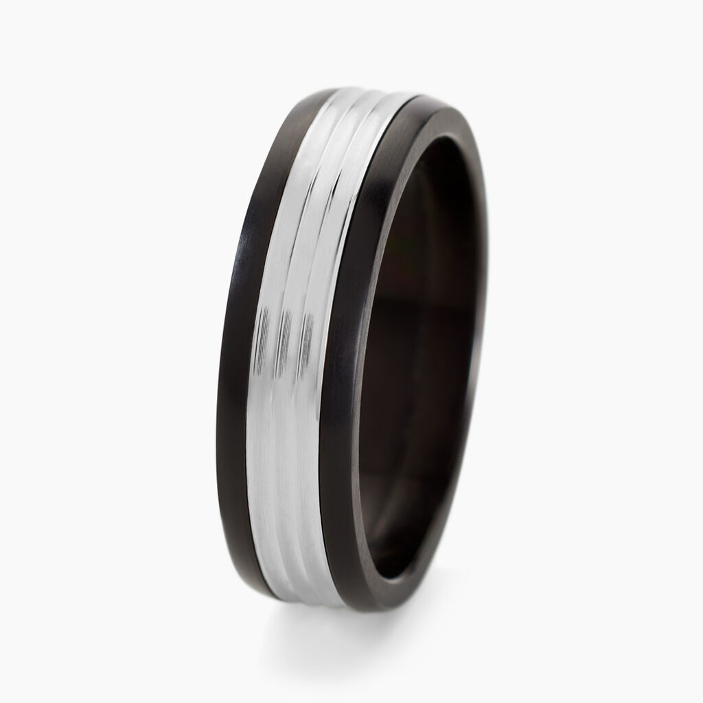 Bague Christell Acier Blanc - Bagues grosses Homme | Marc Orian