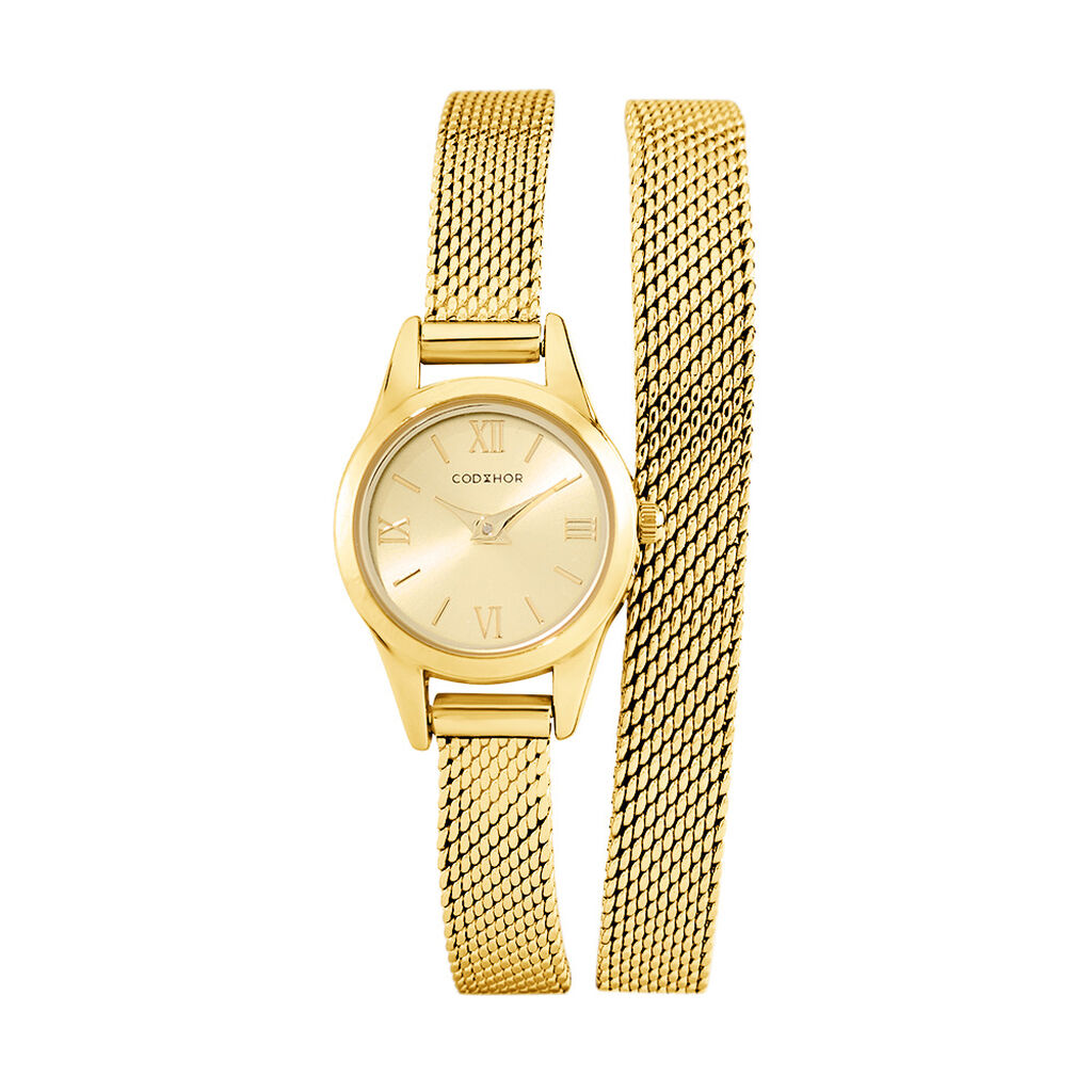 Montre Codhor Simone Doré - Montres étanches Femme | Marc Orian