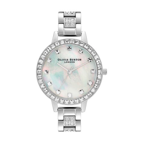 Montre Olivia Burton Treasure Nacre Blanche - Montres &eacute;tanches Femme | Marc Orian