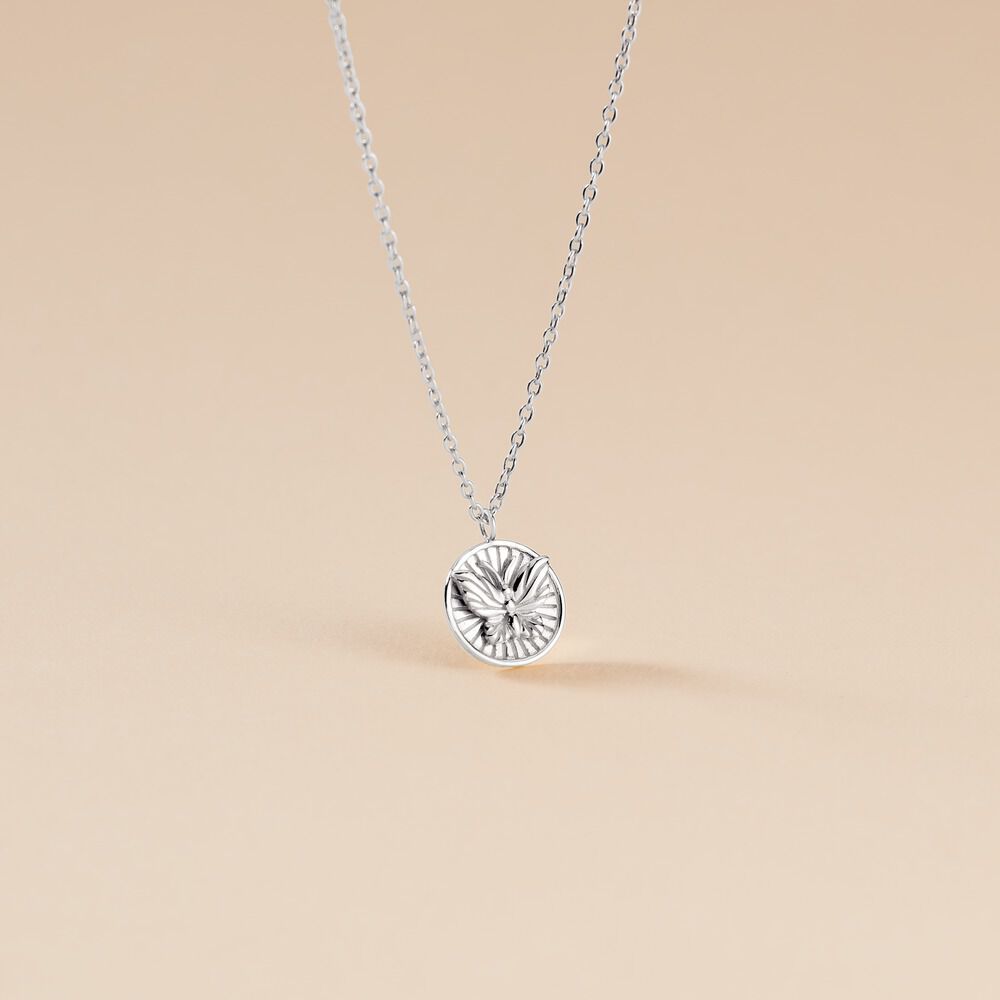 Collier Lilibeth Argent Blanc - Colliers fantaisie Femme | Marc Orian