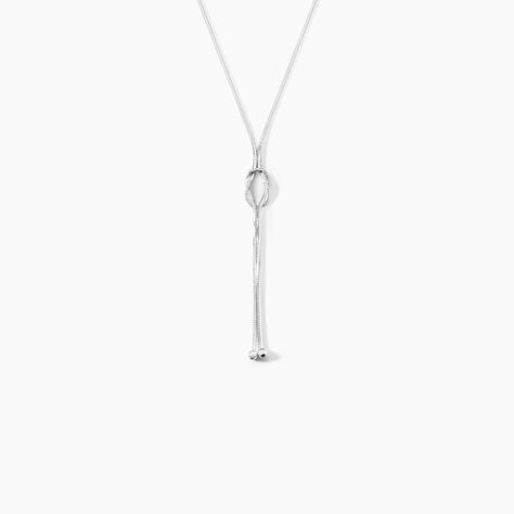 Collier Mariana Argent Blanc - Colliers Femme | Marc Orian