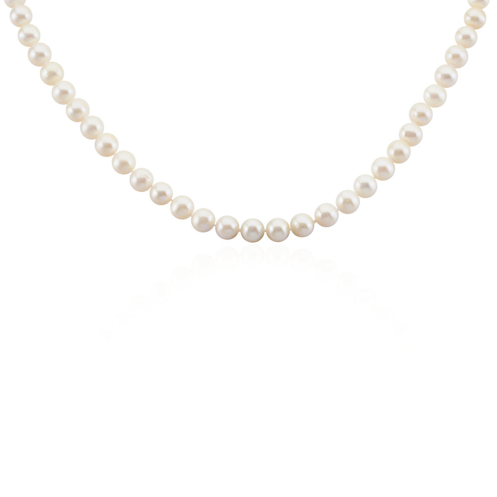 Collier Vincilia Or Jaune Perle De Culture - Colliers avec pierres Femme | Marc Orian