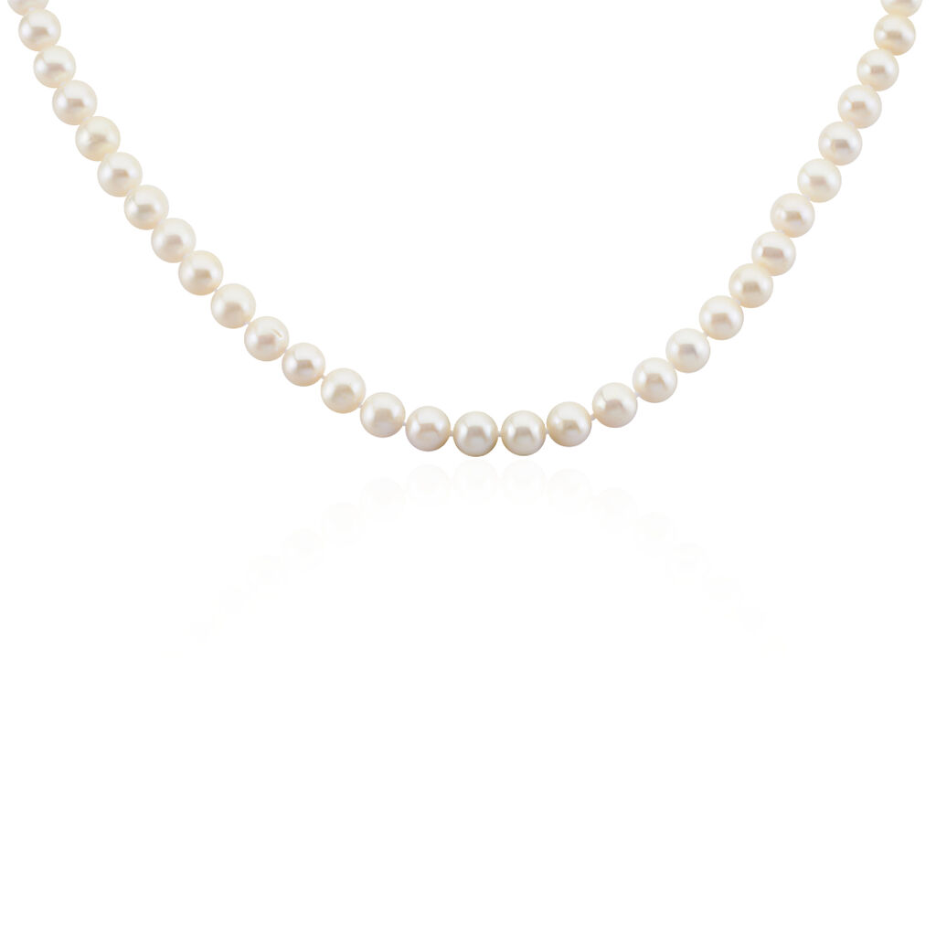 Collier Vincilia Or Jaune Perle De Culture - Colliers avec pierres Femme | Marc Orian