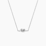 Collier Haria Argent Blanc - Colliers fantaisie Femme | Marc Orian