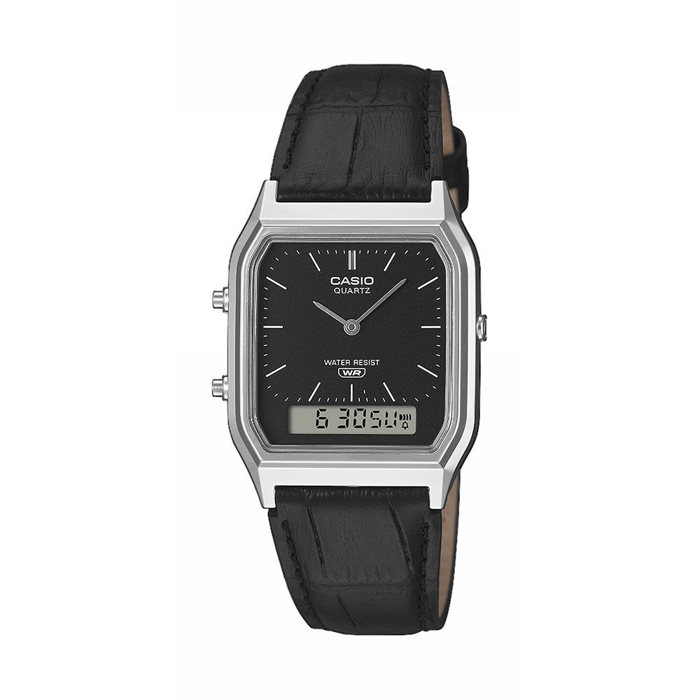 Montre Casio Collection Aq230 Noir - Montres date Unisex | Marc Orian