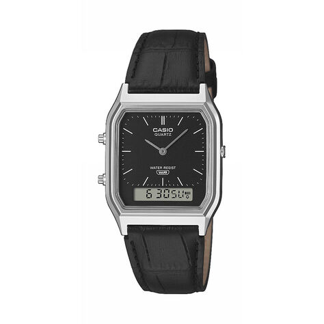 Montre Casio Collection Aq230 Noir - Montres date Unisex | Marc Orian