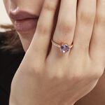 Bague Or Jaune Terese Am&eacute;thyste - Bagues pierres fines Femme | Marc Orian