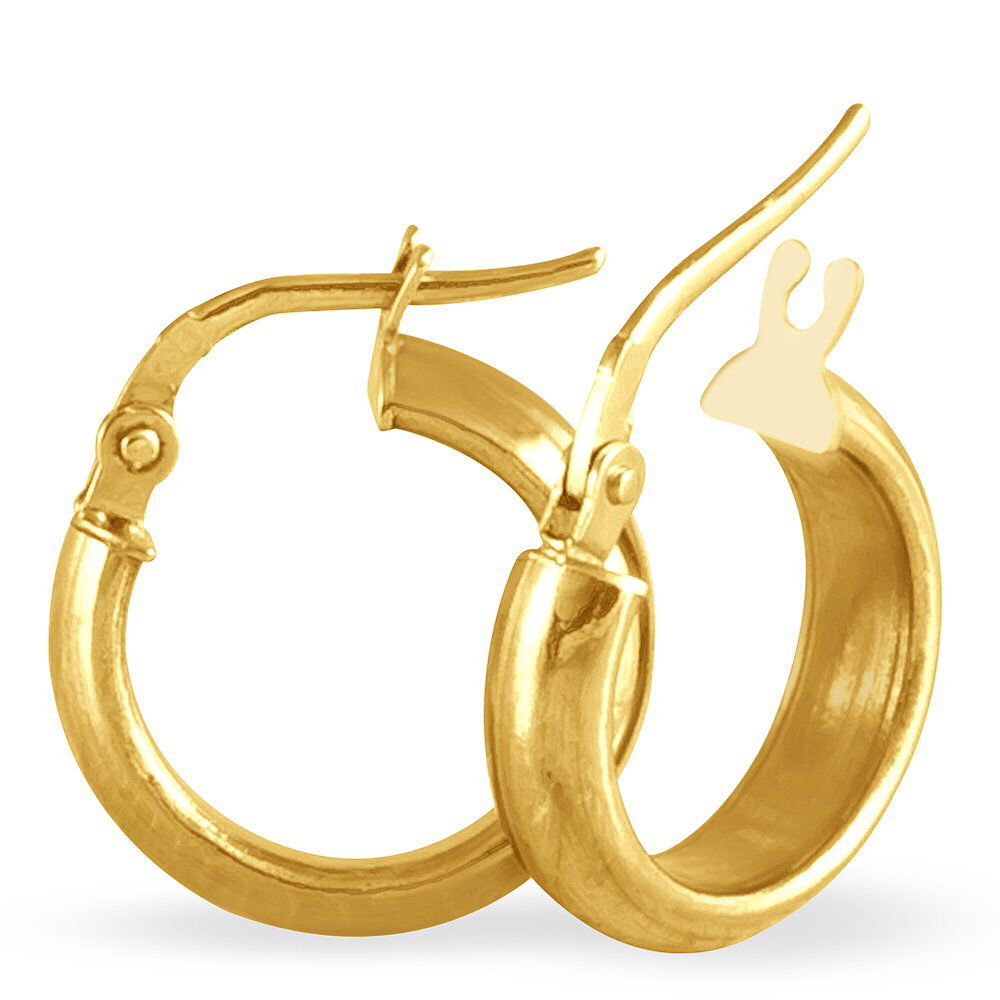 Cr&eacute;oles Vickie Or Jaune - Cr&eacute;oles Femme | Marc Orian