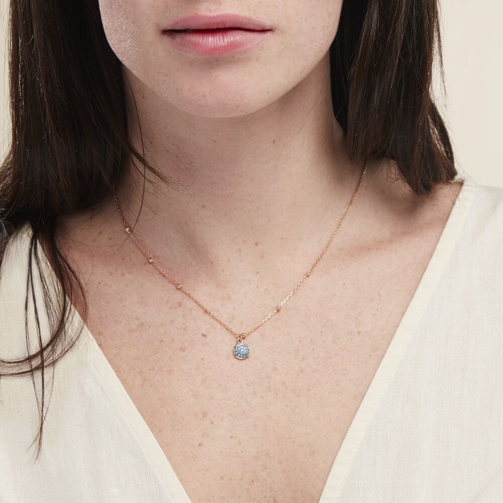 Collier Plaqué Or Jaune Mikayla Oxydes De Zirconium - Colliers avec pierres Femme | Marc Orian
