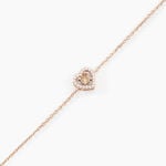 Bracelet Suzon Argent Rose Oxyde De Zirconium - Bracelets fantaisie Femme | Marc Orian