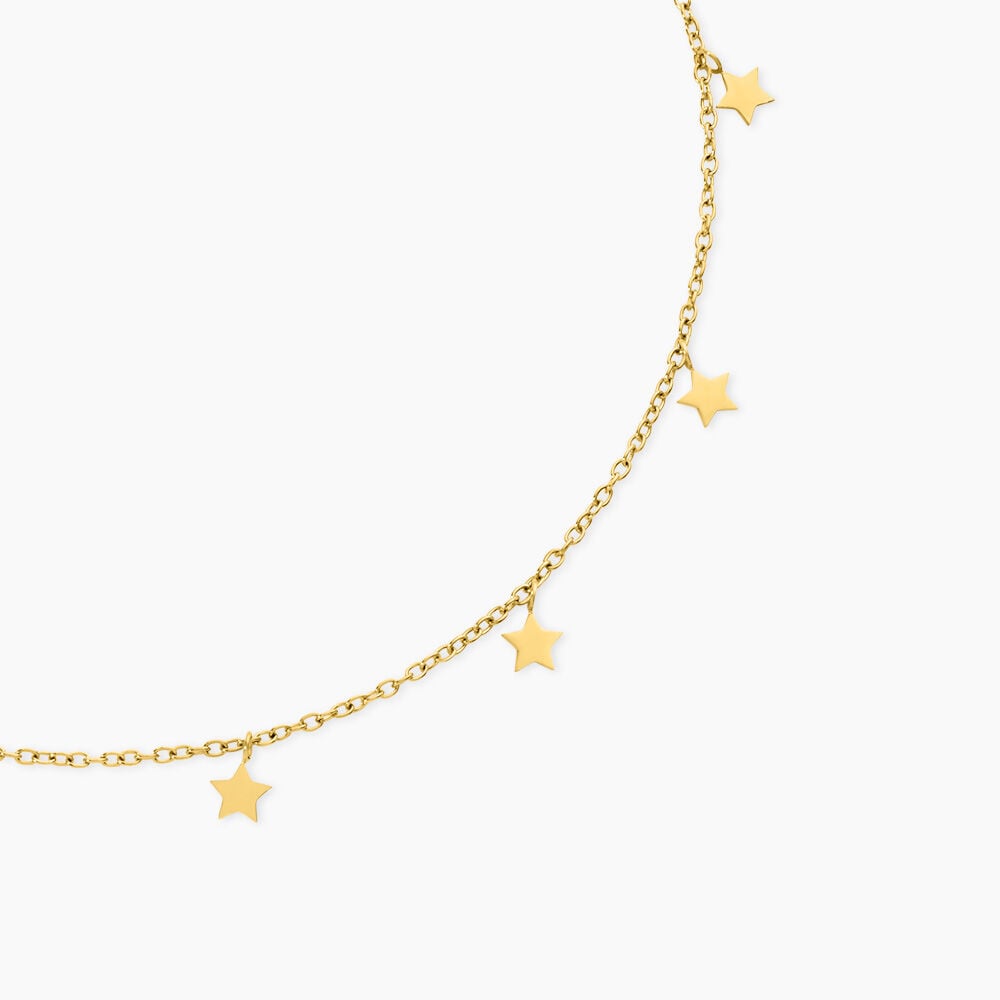 Collier Eva Acier Jaune - Colliers fantaisie Femme | Marc Orian