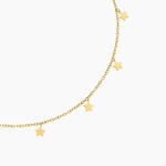 Collier Eva Acier Jaune - Colliers fantaisie Femme | Marc Orian