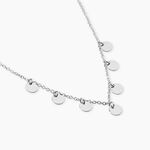 Collier Ragavi Argent Blanc - Colliers fantaisie Femme | Marc Orian