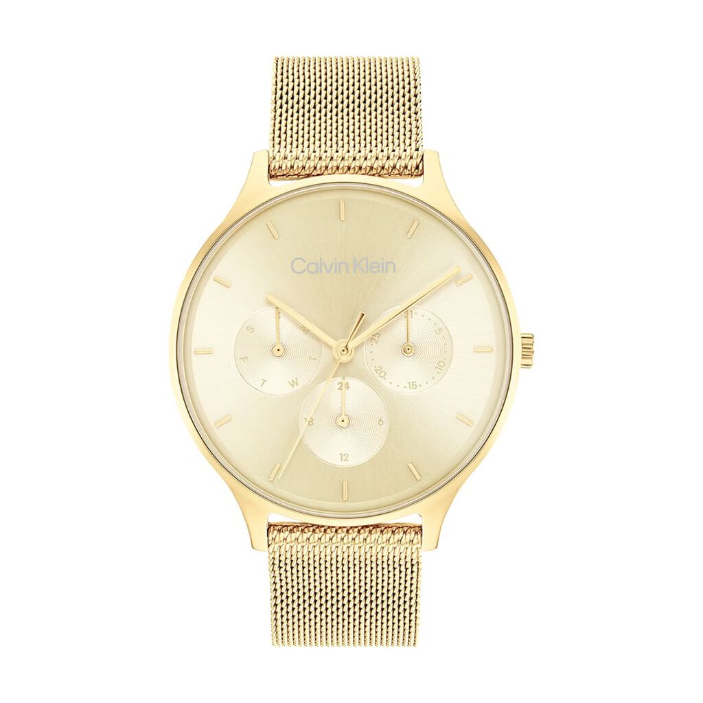 Montre Calvin Klein Timeless Multi Champagne - Montres classiques Femme | Marc Orian