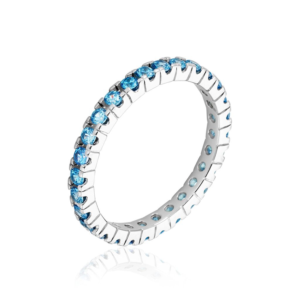 Bague Argent Rio Santa Teresa Oxyde De Zirconium - Bagues avec pierre Femme | Marc Orian