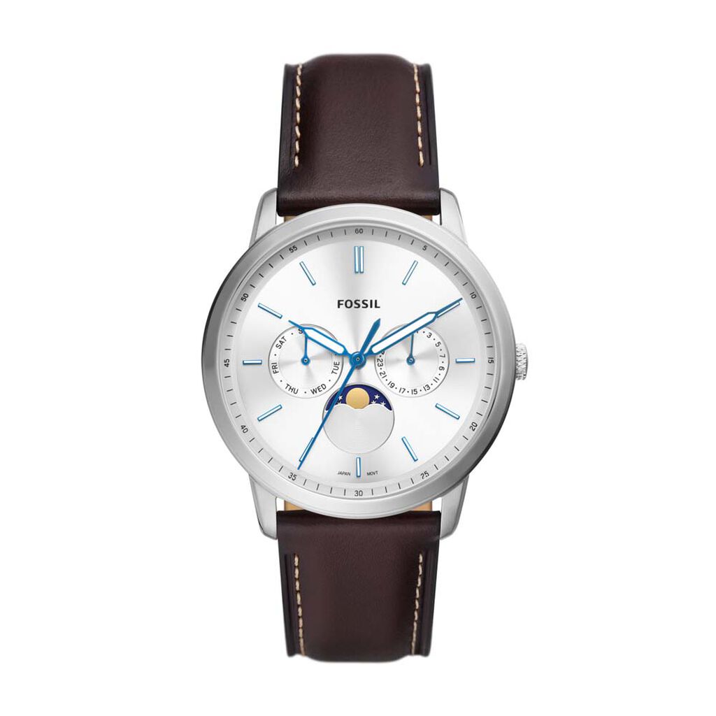 Montre Fossil Neutra Minimalist Argent&eacute; - Montres classiques Homme | Marc Orian