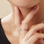 Collier Poenui Argent Blanc - Colliers fantaisie Femme | Marc Orian