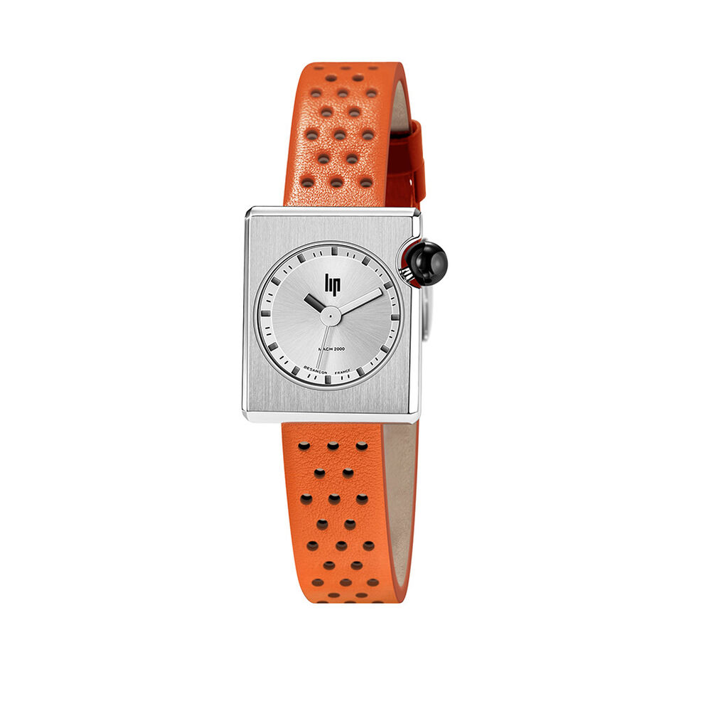 Montre Lip Mach 2000 Mini Square Argenté - Montres étanches Femme | Marc Orian