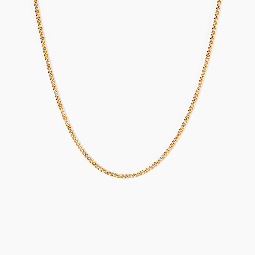 Cha&icirc;ne Clement Plaqu&eacute; Or Jaune - Colliers fantaisie Homme | Marc Orian