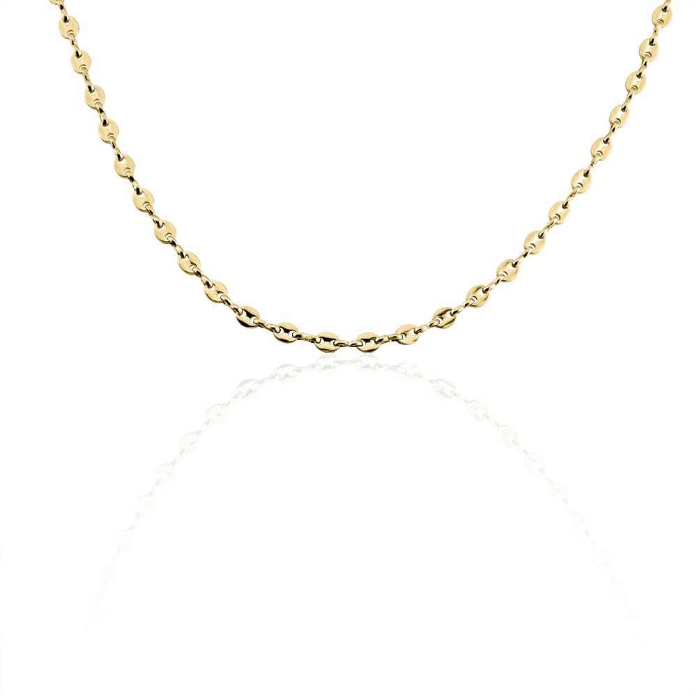 Collier Plaqué Or Jaune William - Chaines Homme | Marc Orian